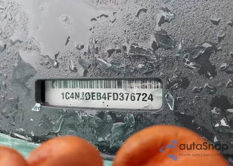 2015 Jeep Compass Latitude from USA, damaged, VIN 1C4NJDEB4FD376724